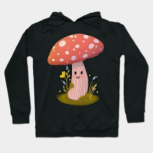 happy mushroom lad Hoodie